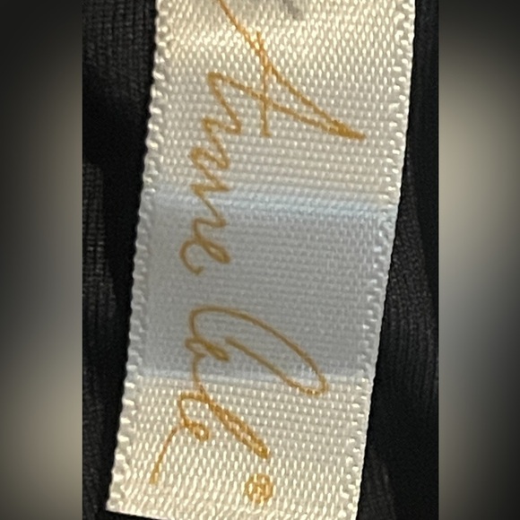 Anne Cole bathing suit black strapless - Picture 6 of 7